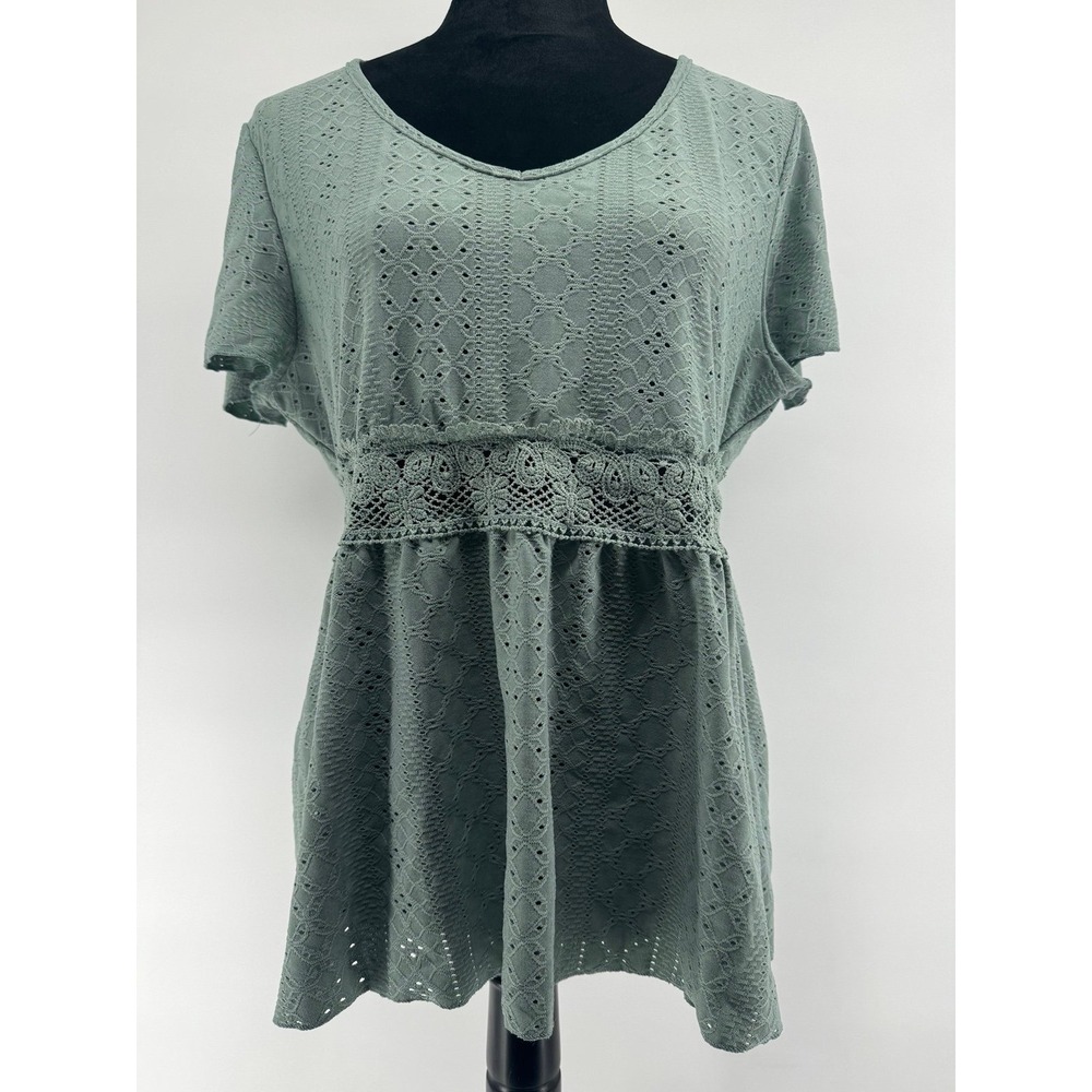 Babydoll, eyelet,‎ top